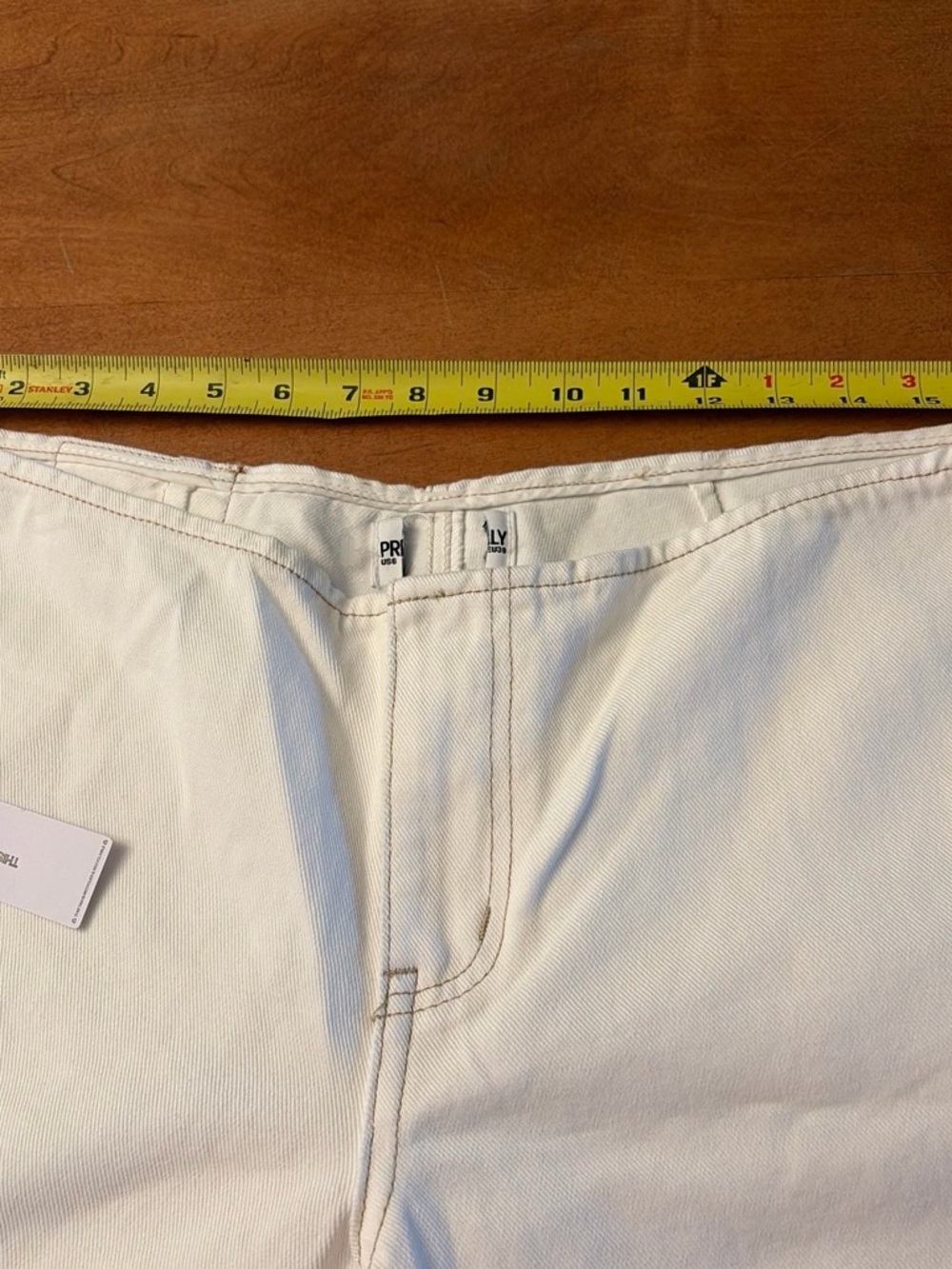 Princess Polly Buenos No Waist Low Rise Straight Leg Jeans in White - Picture 2 of 8